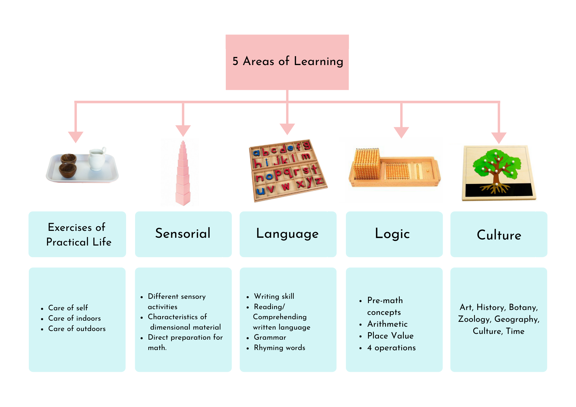 5 Areas of Learning